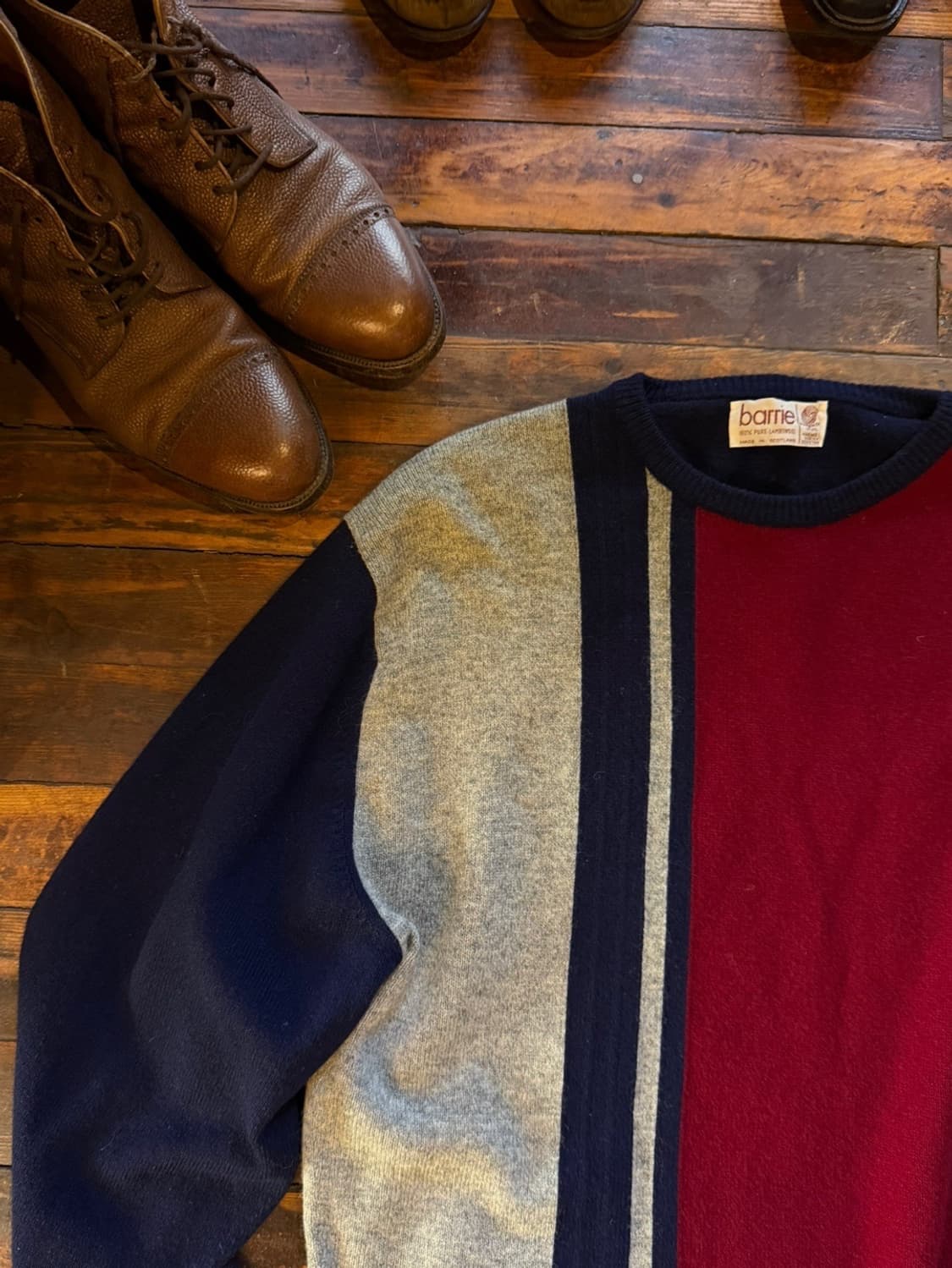 BARRIE 배리 램스울 니트 105 상품이미지2