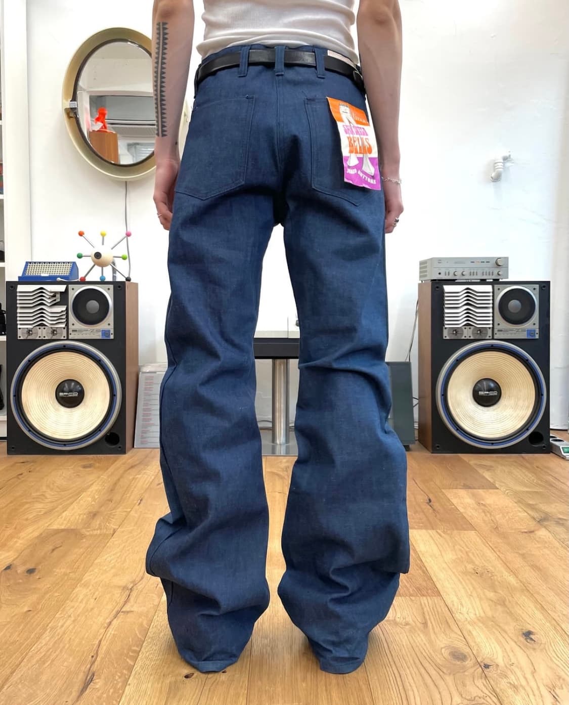 벨바텀 데님팬츠 상품이미지1