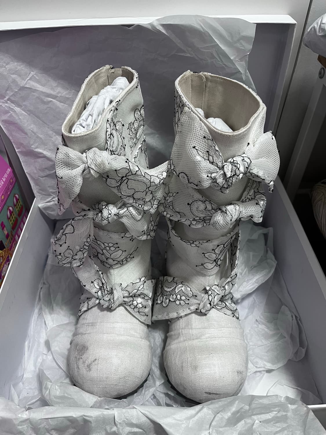 venicew 25ss lacey boots 37 상품이미지5