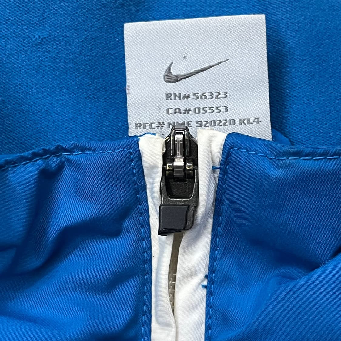 [정품/XL] 나이키 블루 바람막이 자켓 b14 상품이미지6