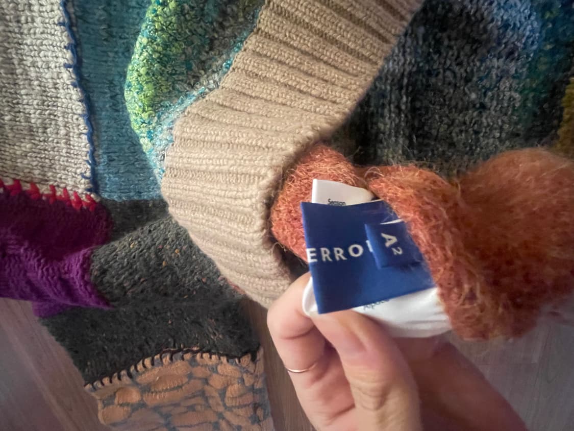 Ader error 아더에러 22fw 컴바인 멀티 컬러니트 상품이미지2