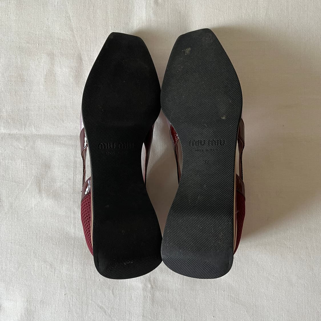 SS2000 미우미우 스포츠 메탈릭 핑크 웨지 상품이미지9