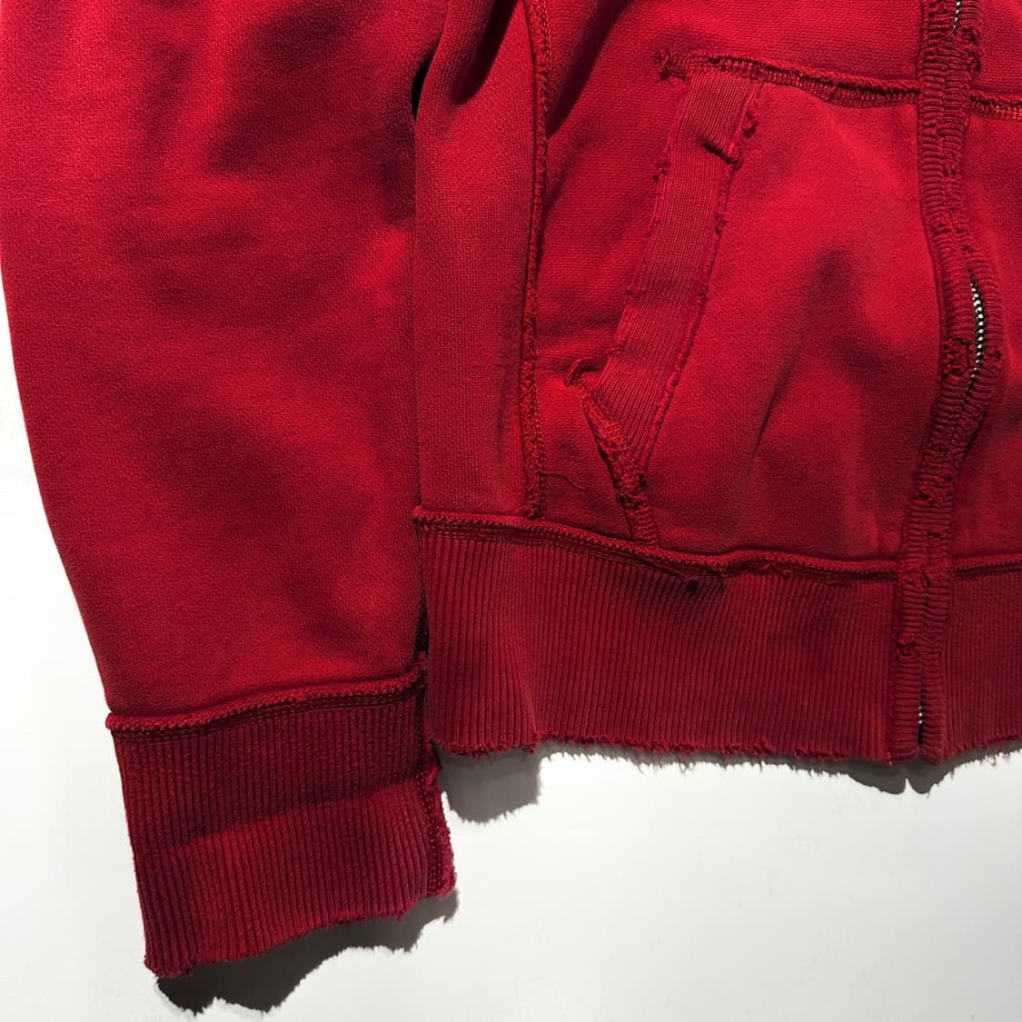 아베크롬비 로고 써멀 헤비 후드집업 상품이미지6