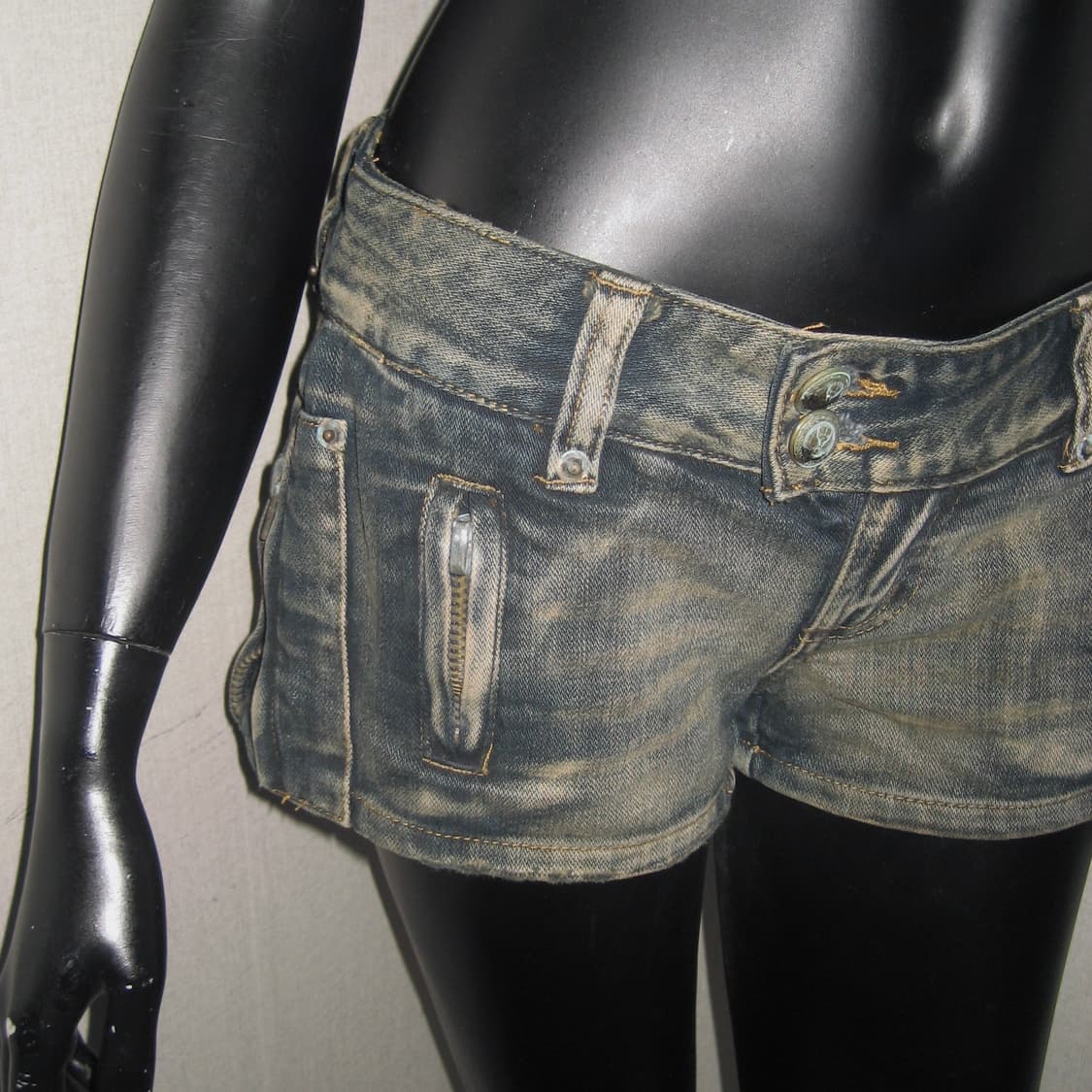 HEAVEN and Earth 데님 숏팬츠 헤븐앤어스 데님 숏팬츠 청바지 상품이미지7