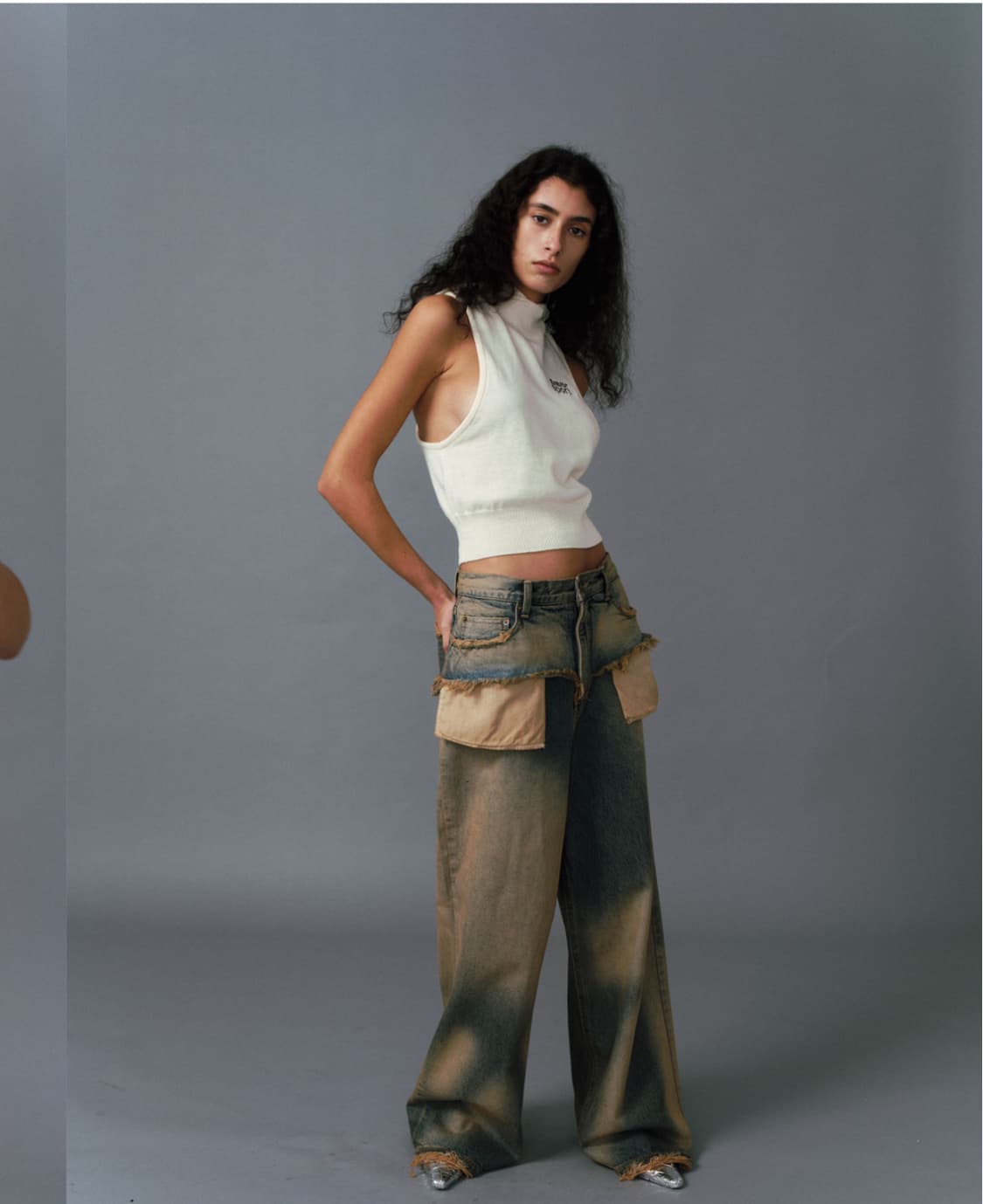 SEO 포켓 레이어드 데님 (2) 상품이미지5