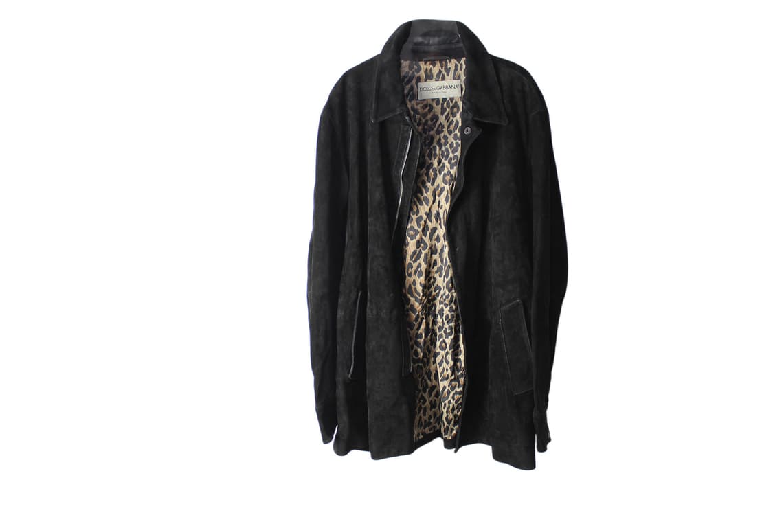 90s Dolce&Gabbana VeraPelle Leather Coat 상품이미지8