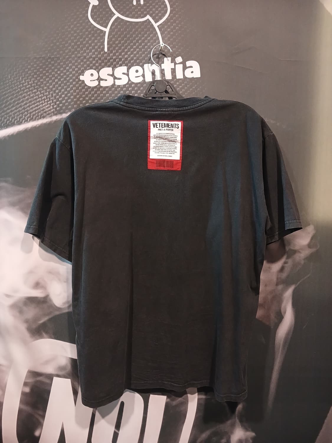 베트멍 가슴로고 오버핏 반팔티 상품이미지3