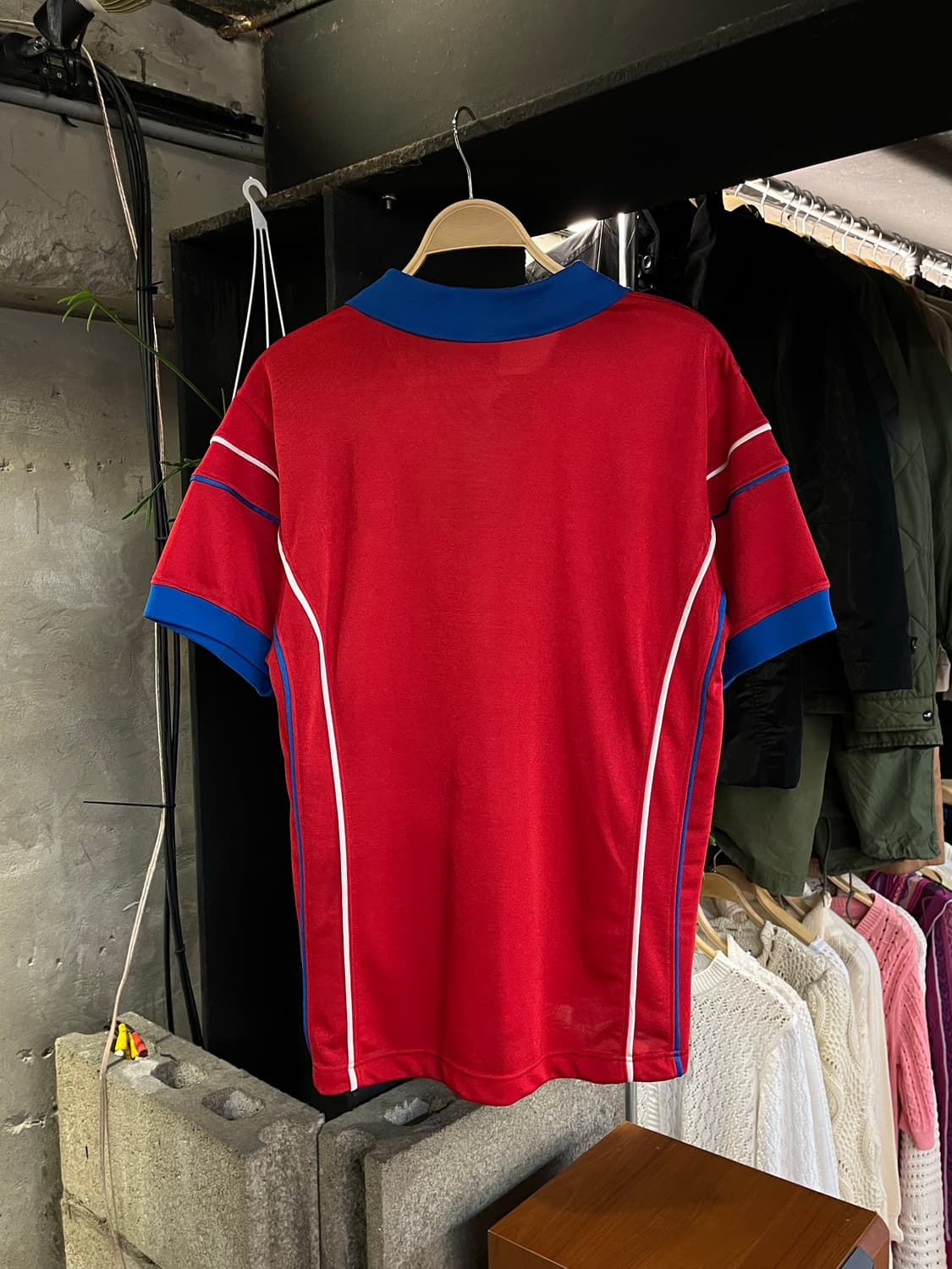 나이키 1998 한국 국가대표 축구 유니폼 레드 L #csz790 상품이미지2