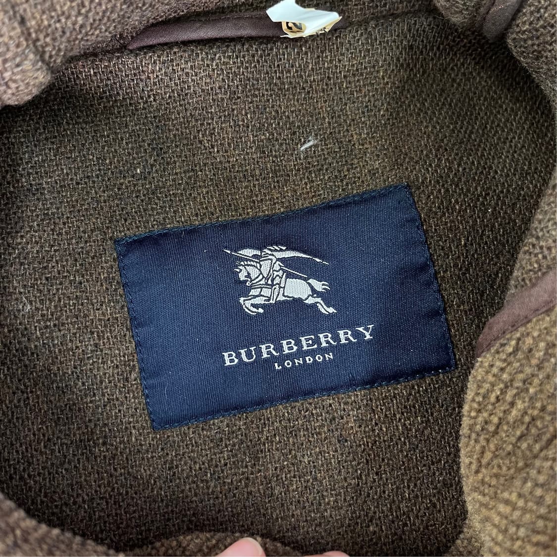 105 버버리 떡볶이 후드 코트 상품이미지4