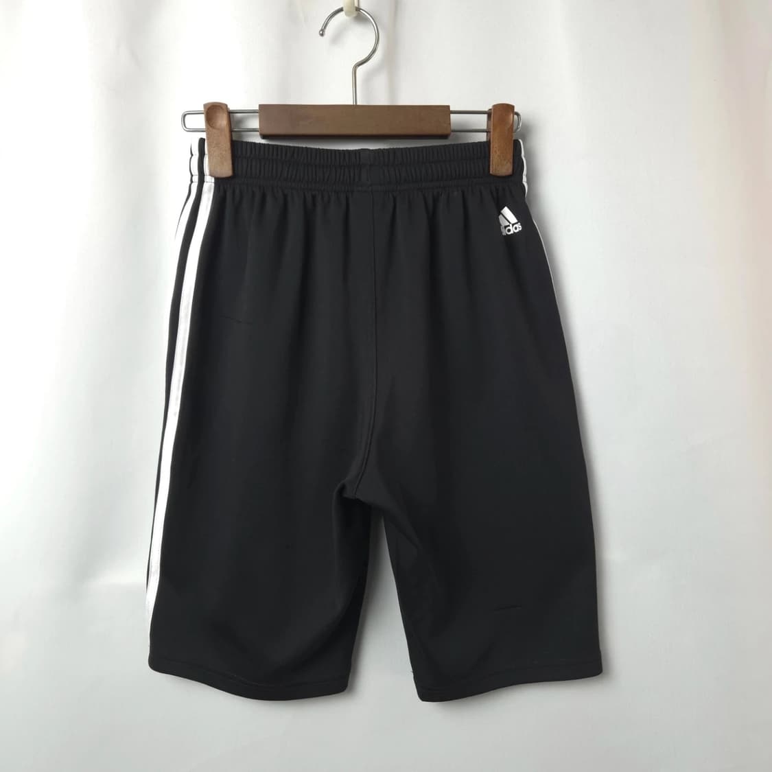 여 XS-S 아디다스 밴딩 쇼츠 밴딩 바지 블랙 트레이닝 상품이미지4