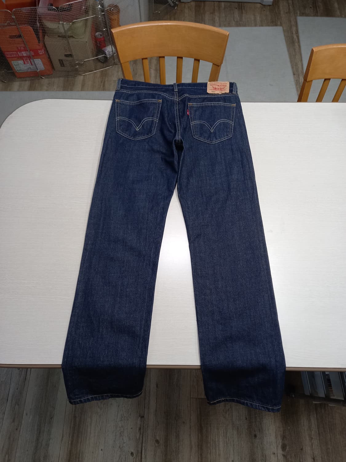 34 리바이스505 Colombia 일자진 진청 34-558 상품이미지2