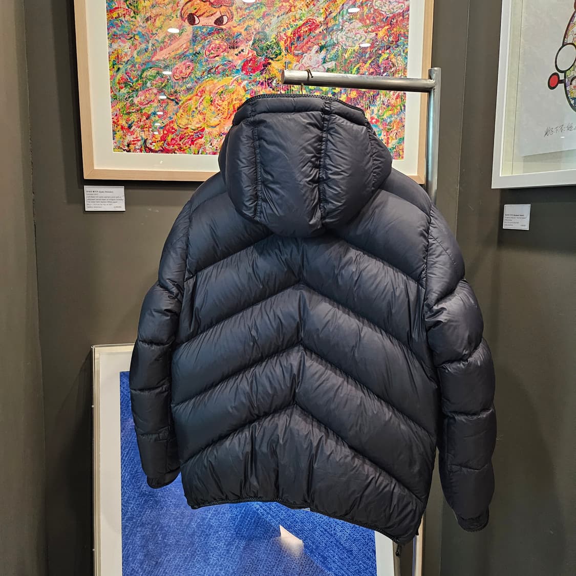 톰포드 라이트웨이트 울 블렌드 후드 다운 자켓 (후드 탈부착) 상품이미지5