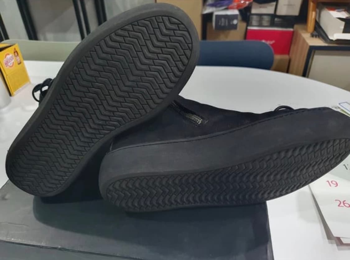 릭오웬스깔 사선 스트링 레더 하이탑 아티잔 39size 상품이미지5