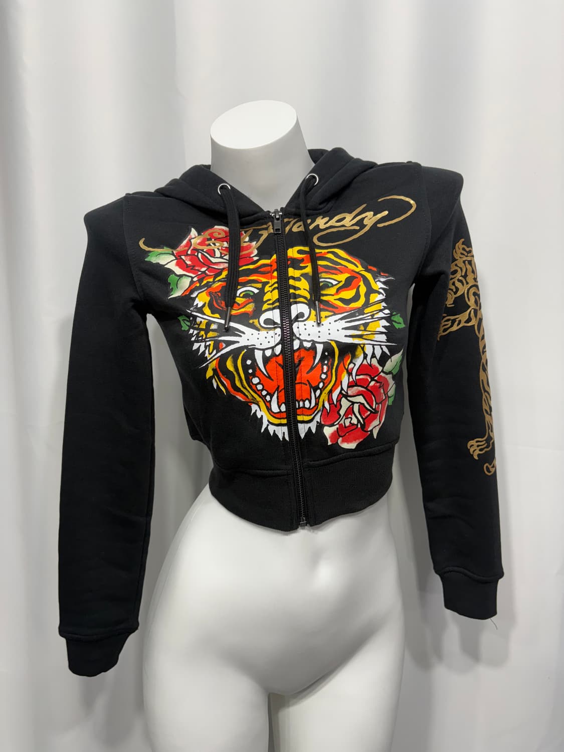 🎸Ed Hardy 블랙 프린팅 후디🎸 상품이미지6