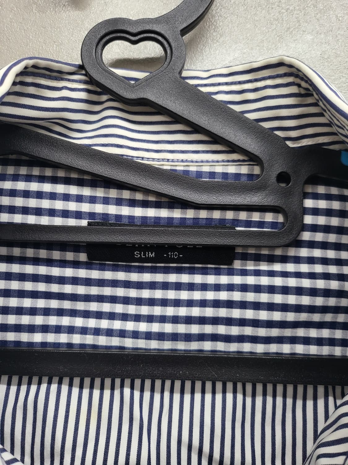 빈폴 스트라이프 긴팔 셔츠110. 가슴60기장80 상품이미지3