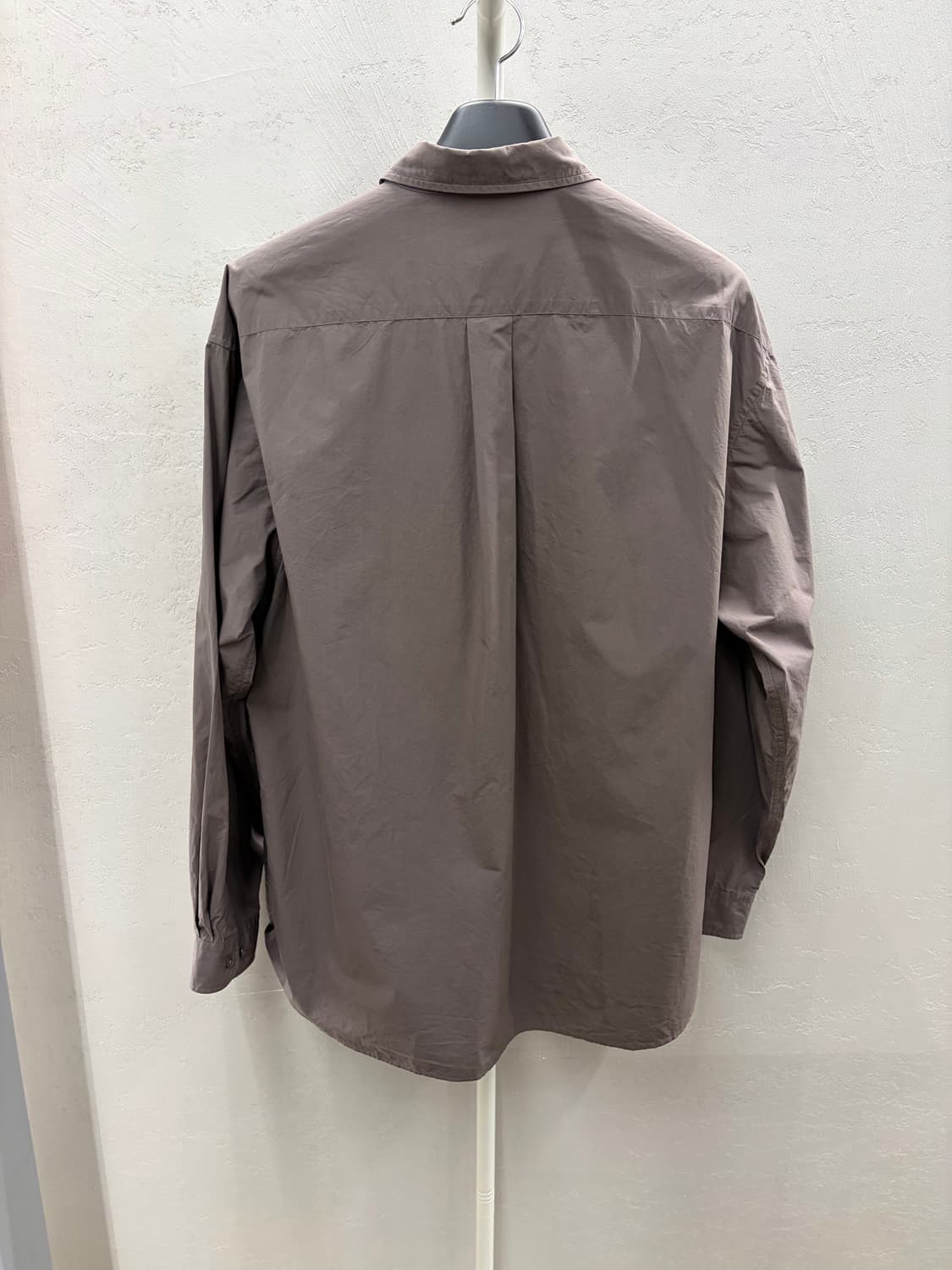 토마스모어 페이퍼 셔츠 브라운 XL 상품이미지6