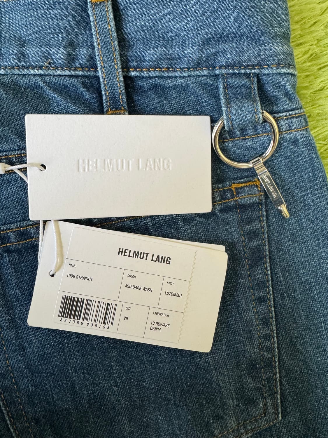 헬무트 랭 1999 스트레이트 데님 진 상품이미지4