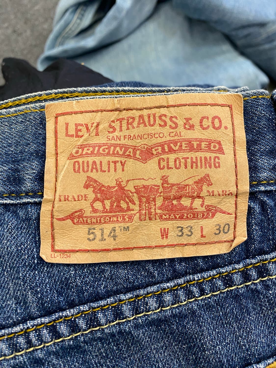 00's Levis 리바이스 514 데님팬츠 상품이미지8