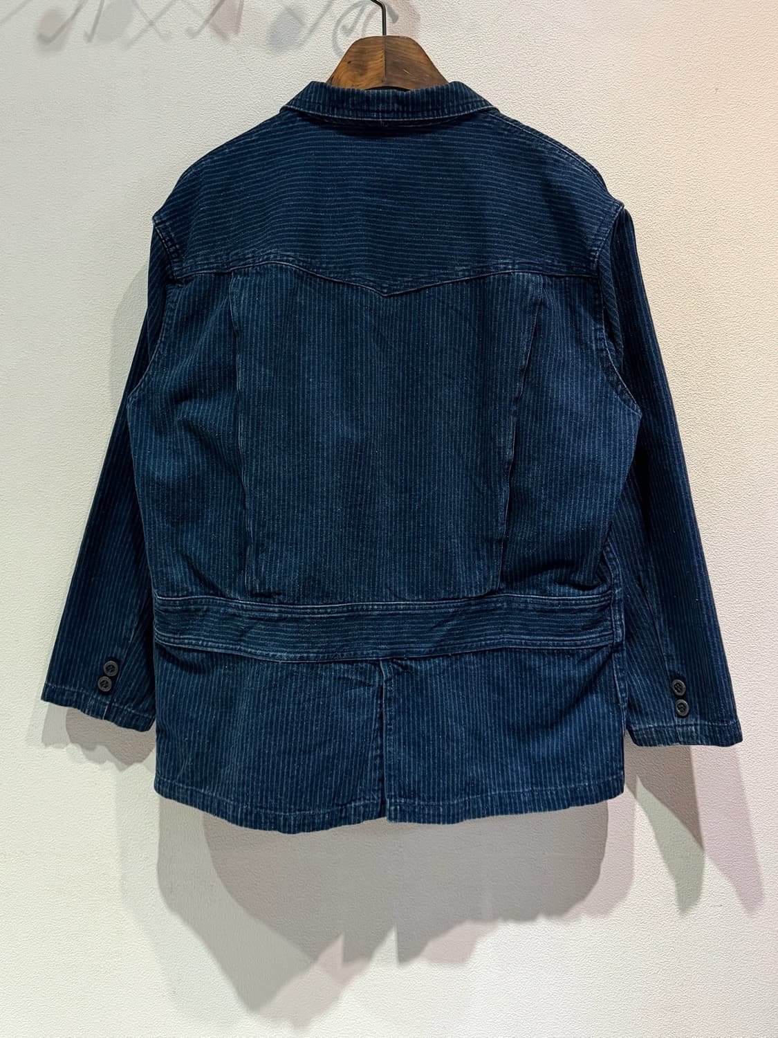 scoop 핀스트라이프 데님 워크 자켓(Made In Japan) 상품이미지3