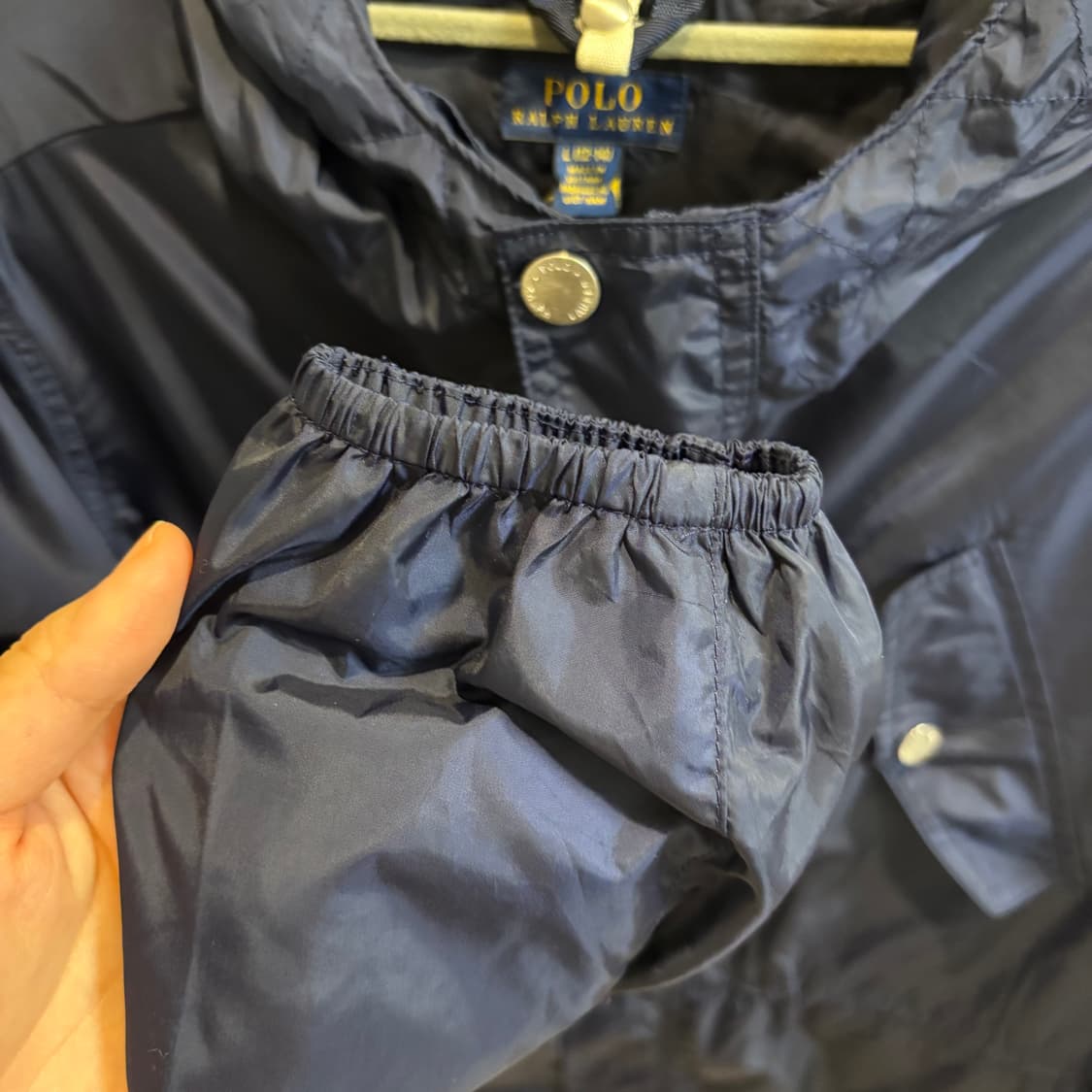 폴로 랄프로렌 네이비 후드 바람막이 자켓 상품이미지8