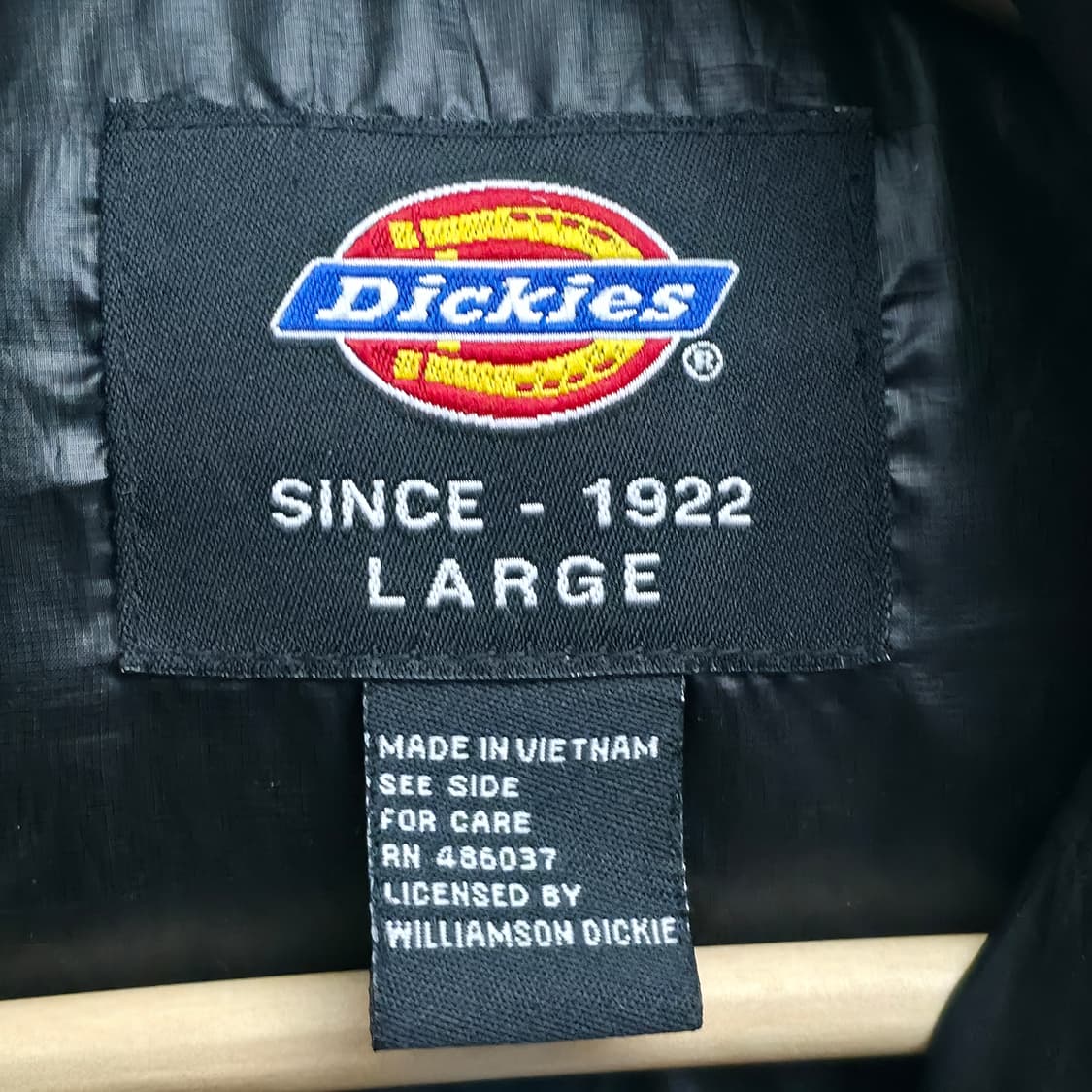 [L] 디키즈 블랙 후드 패딩 상품이미지5