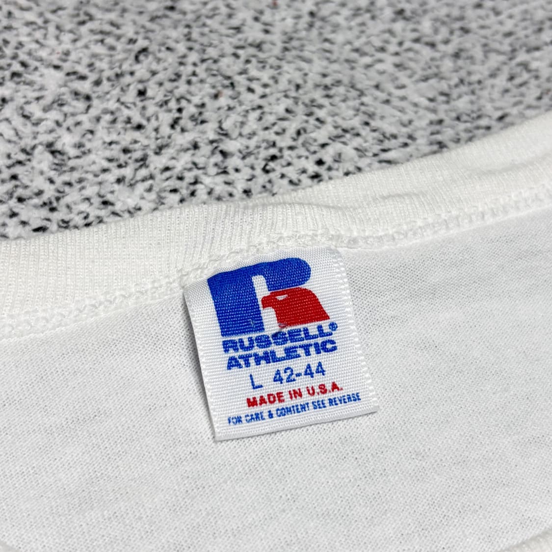 90s 빈티지 러셀 애슬틱 CARP TOURNAMENT 3주년 티셔츠 상품이미지3