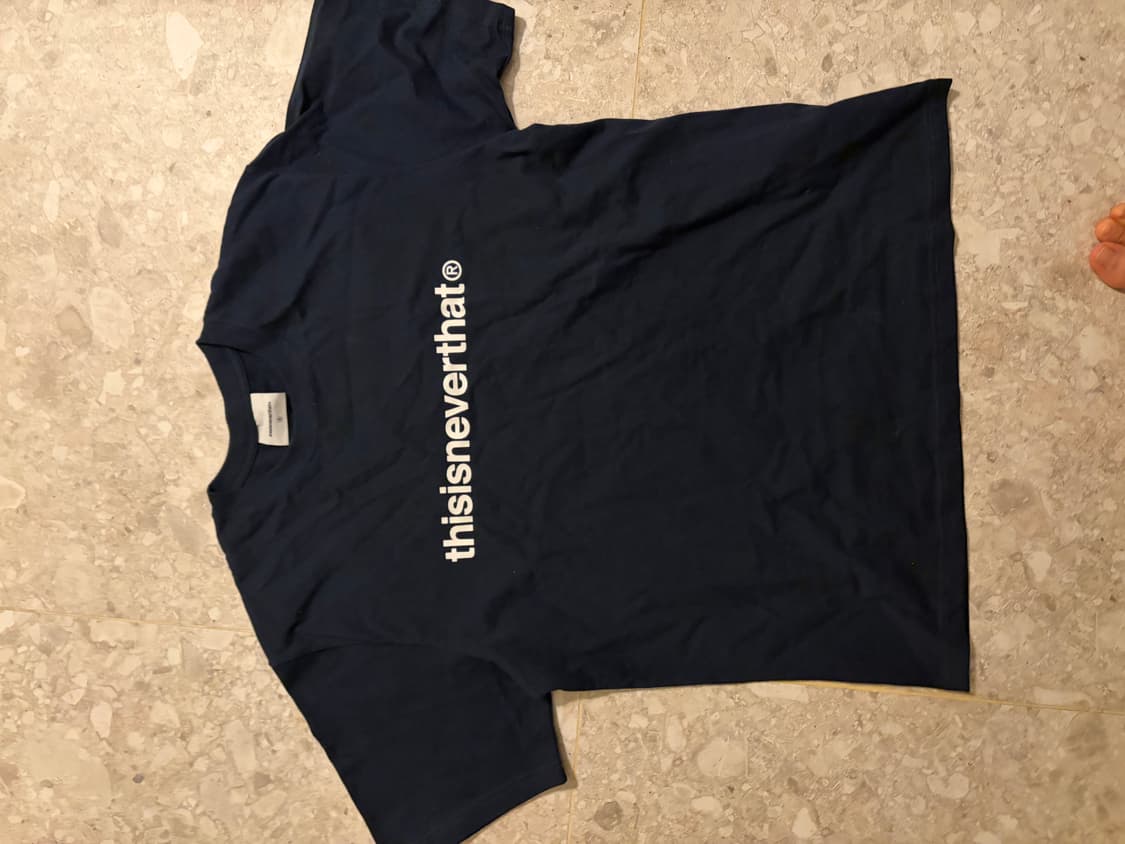 디스이즈네버댓(thisisneverthat) T-Logo Tee Nav 상품이미지4