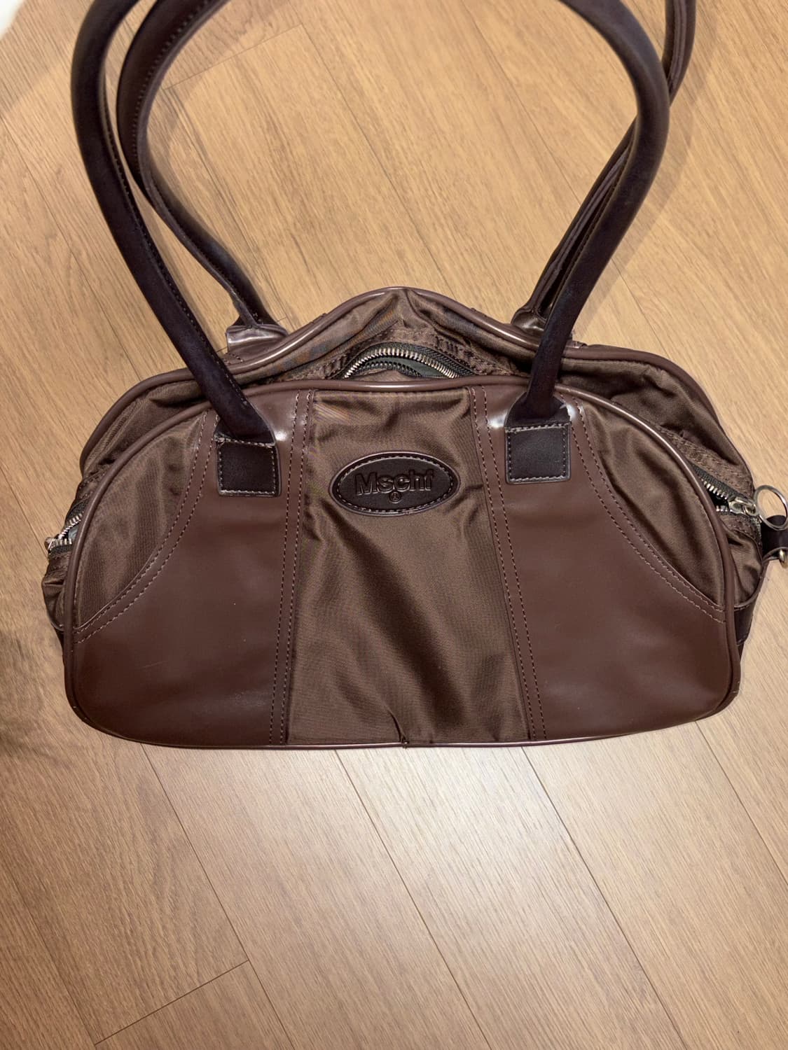 미스치프 콜 아웃 볼링백 브라운 상품이미지4