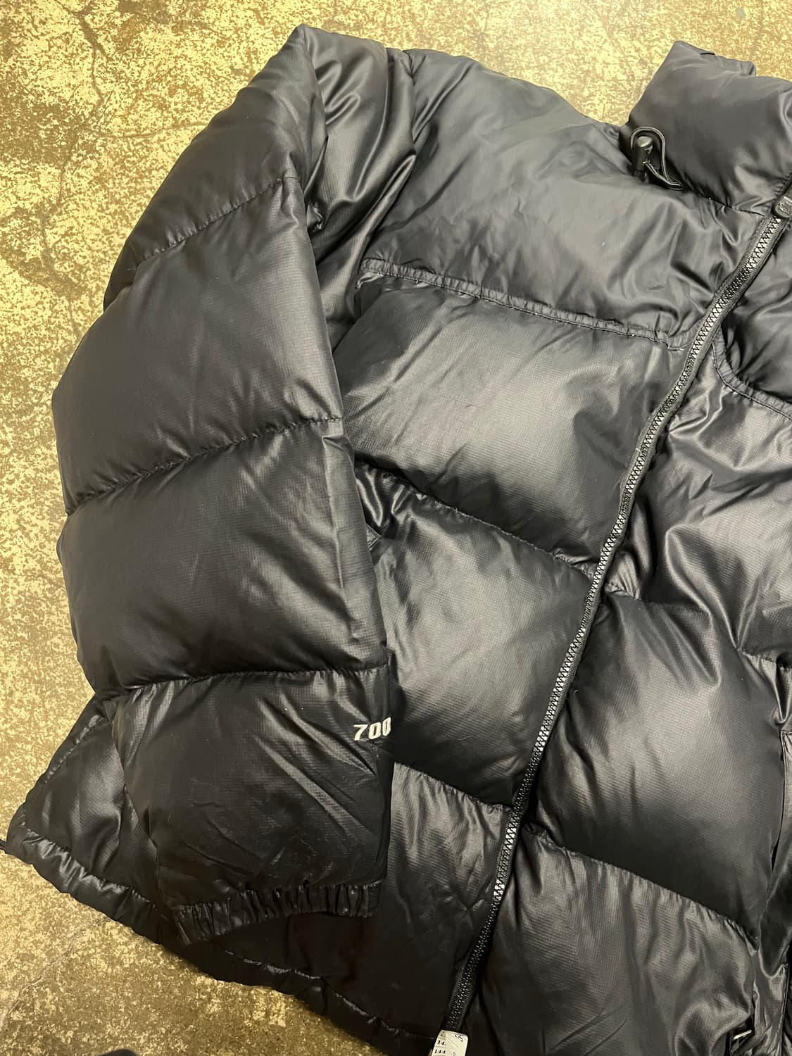 노스페이스 700 구형 눕시 구스 패딩 블랙 상품이미지4