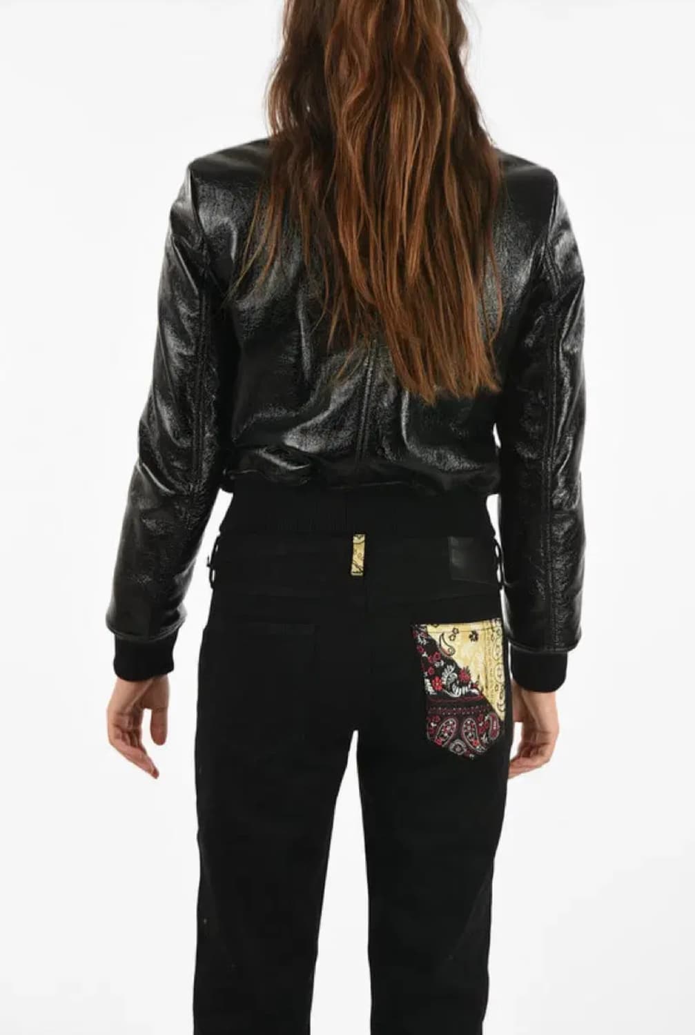 마이클코어스 에나멜 자켓 점퍼 레더 자켓 가죽 자켓 항공점퍼 상품이미지6