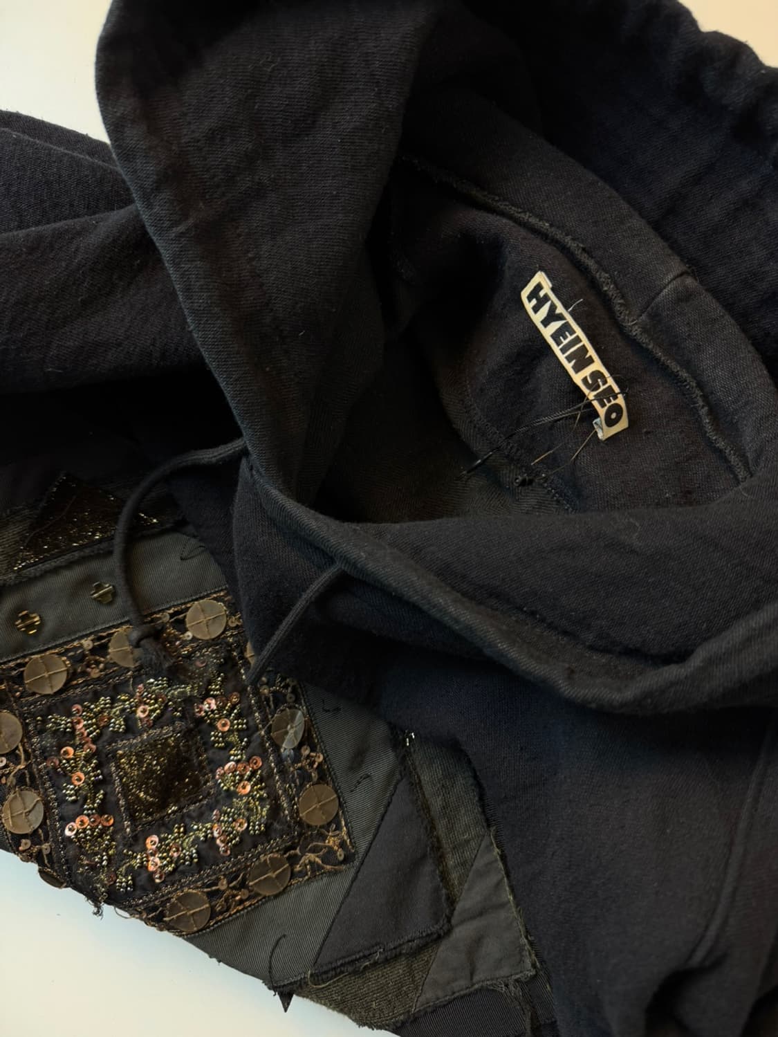 혜인서 비즈 후디 상품이미지1