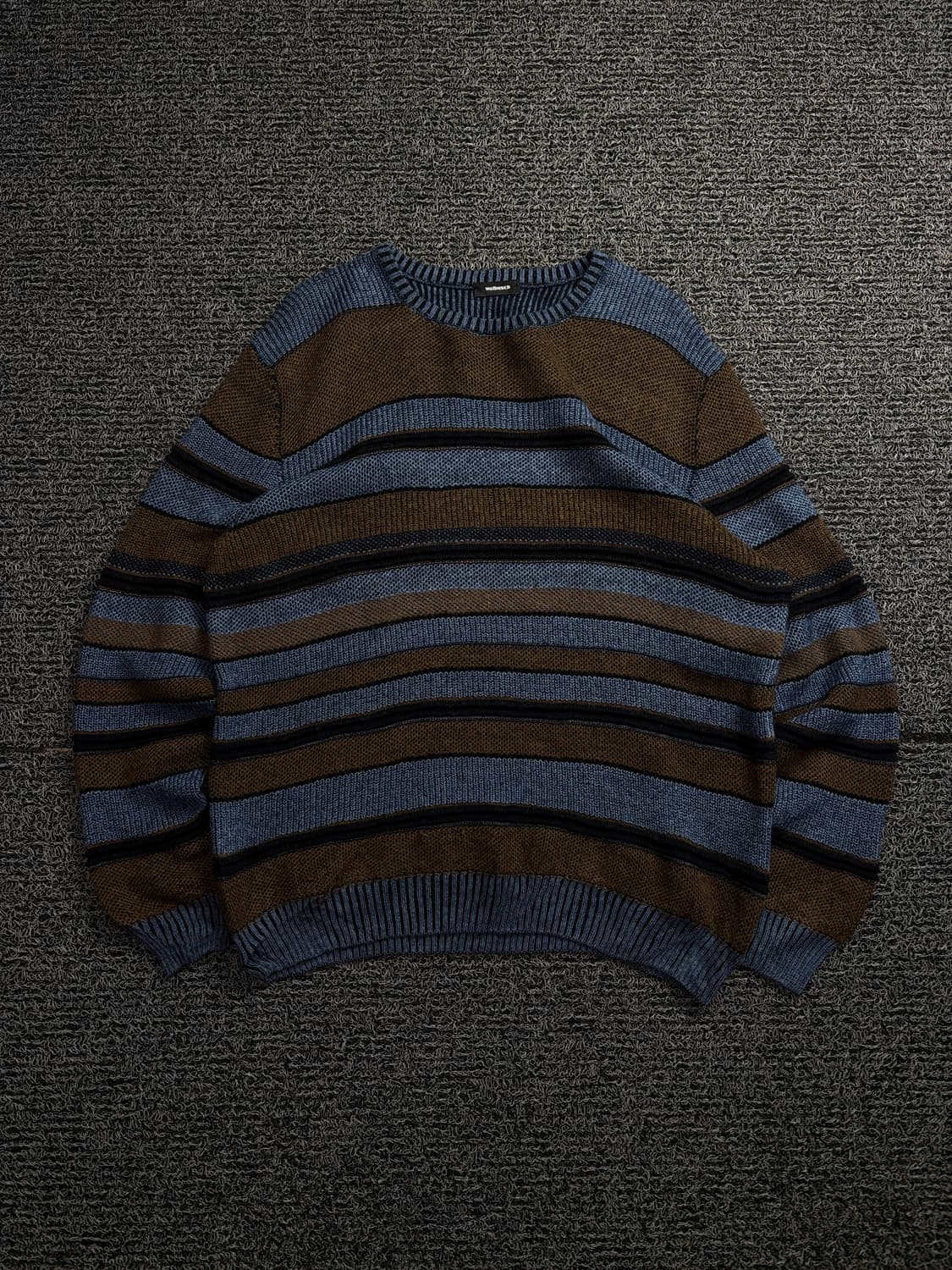 Walbusch 아카이브 빈티지 케이블 패턴 박시핏 스웨터 1949 상품이미지2