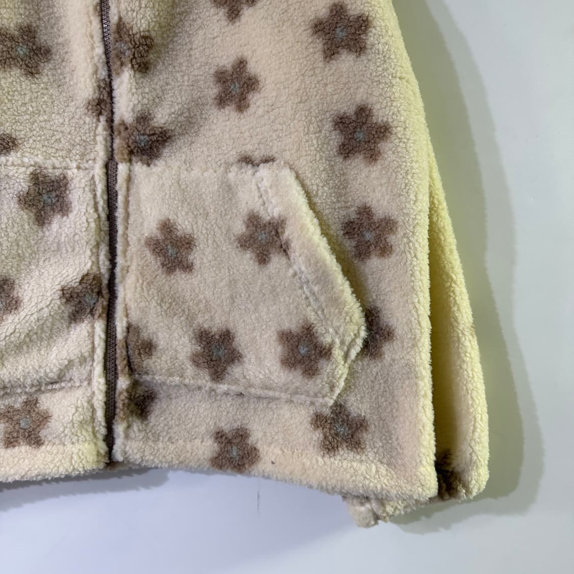 새상품 여자 플라워 덤블 집업 상품이미지5