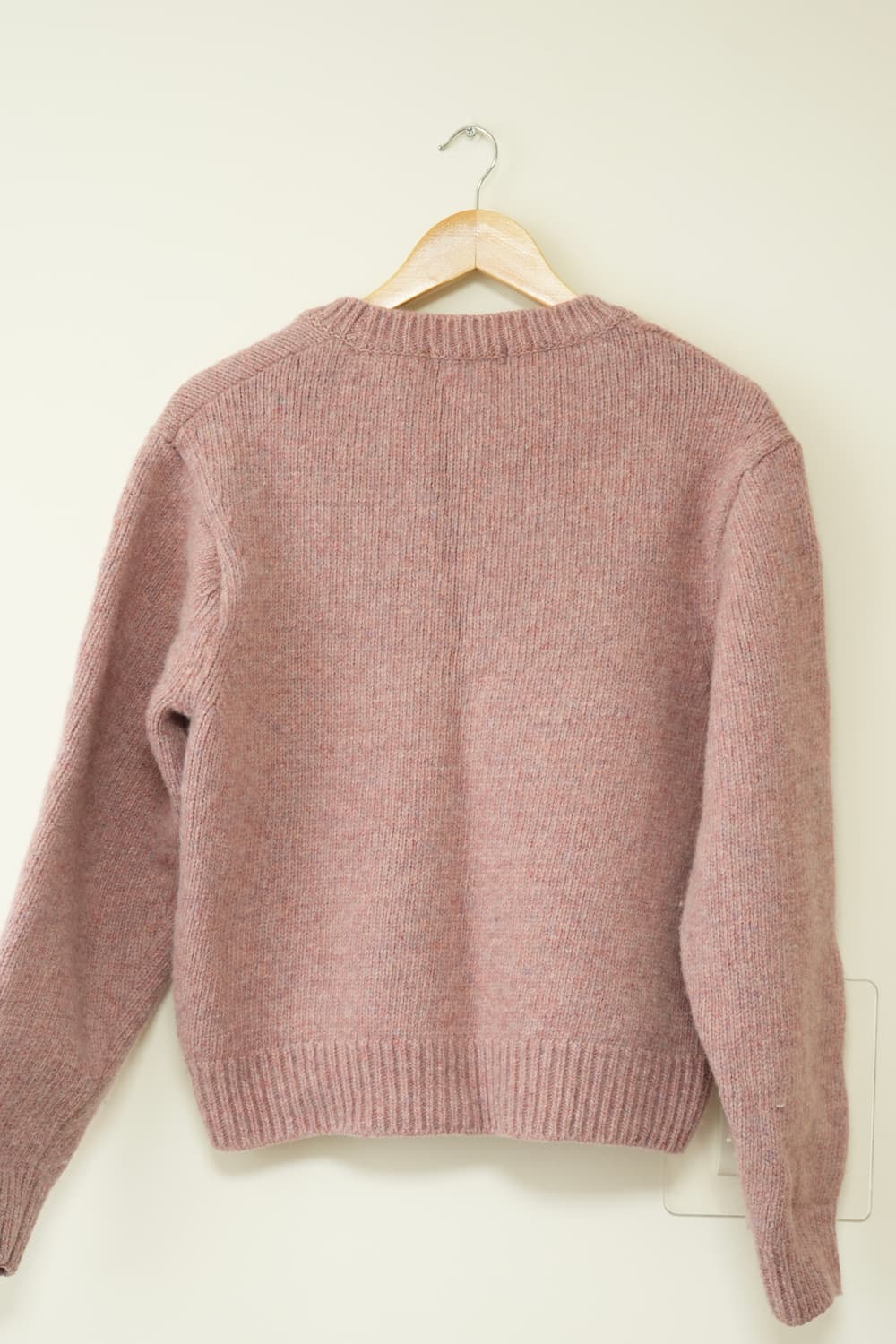 오헤시오 쉐틀랜드 울 니트 풀오버 핑크 FREE 상품이미지2