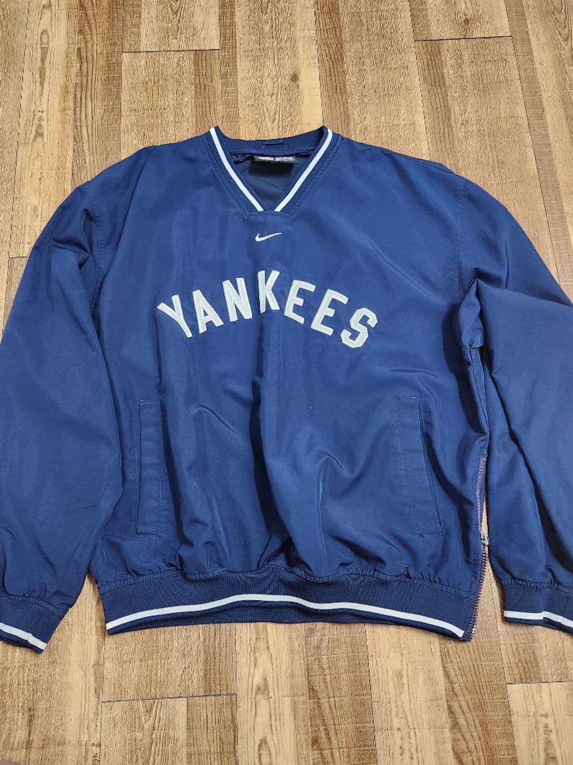 (M) 나이키 뉴욕 양키스 바람막이 웜업 상품이미지2