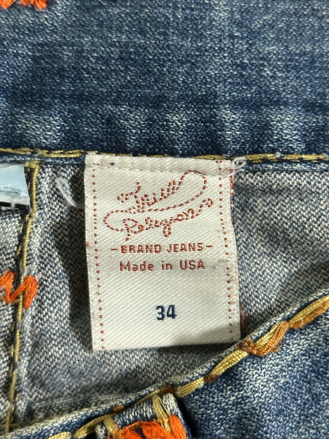 00s TRUE RELIGION 조이 슈퍼 T 데님 팬츠 /710 상품이미지5