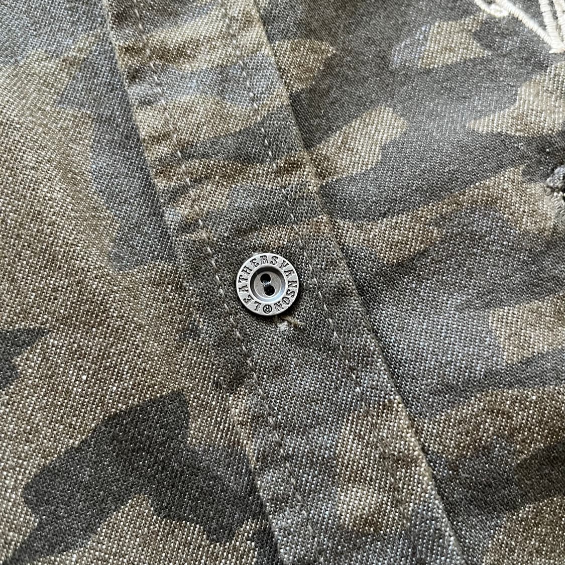 Vanson Leathers . 밴슨 스컬카모 셔츠 상품이미지6