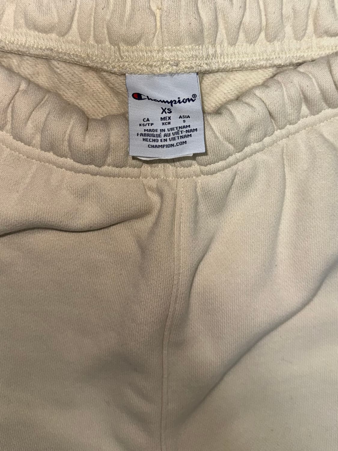 Champion 아이보리 조거팬츠 / 미국 현지 구매 상품이미지3
