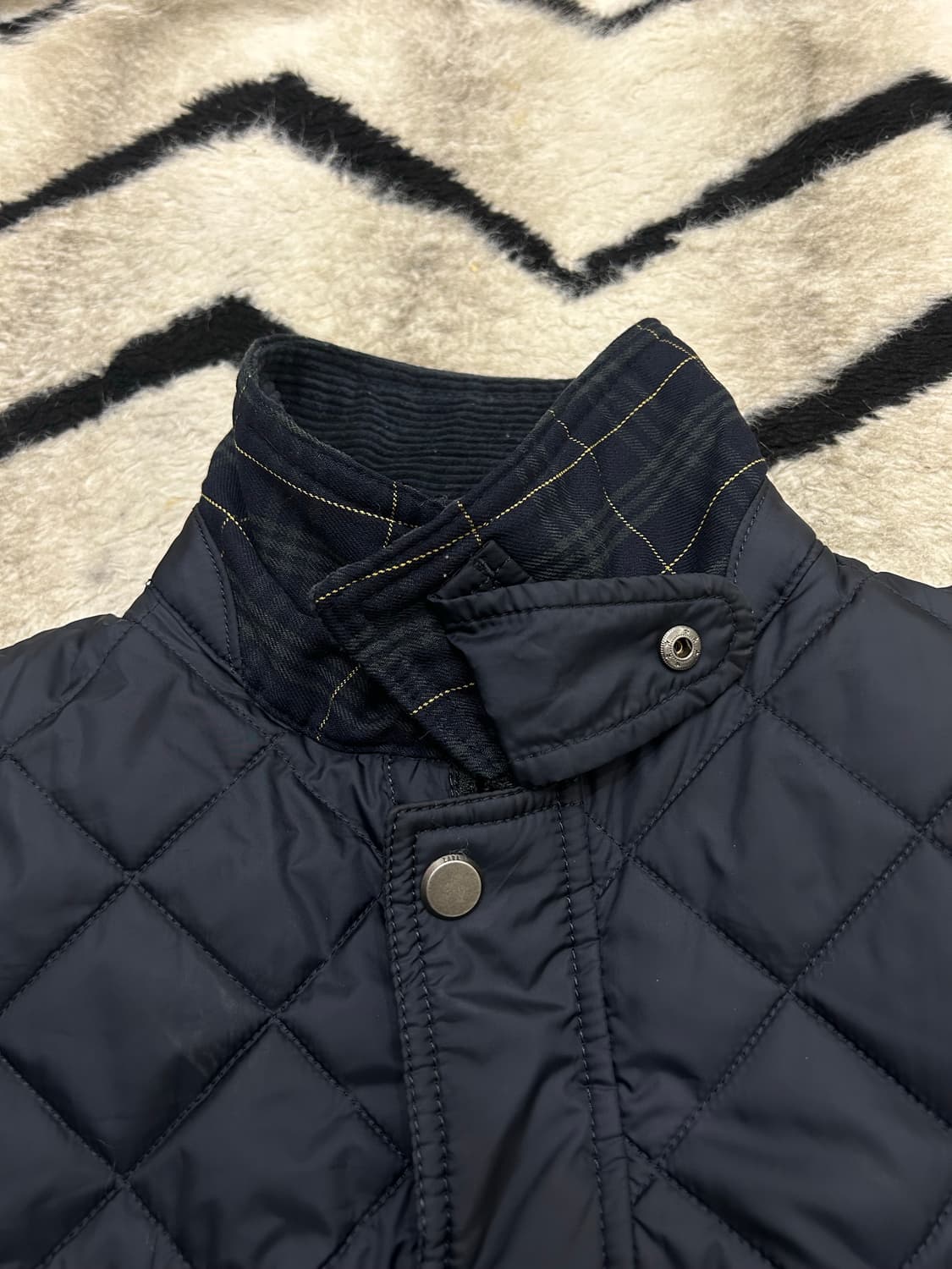[한국XL]ZARA 퀄팅 자켓/네이비 상품이미지5
