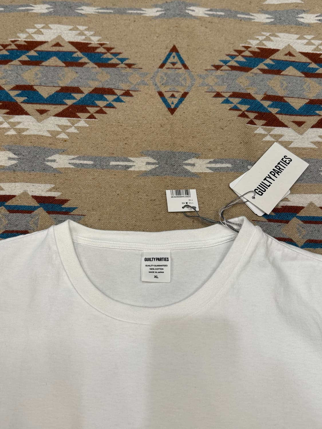 [XL] 와코마리아 마리아 프린트 반팔 티셔츠 화이트  상품이미지4