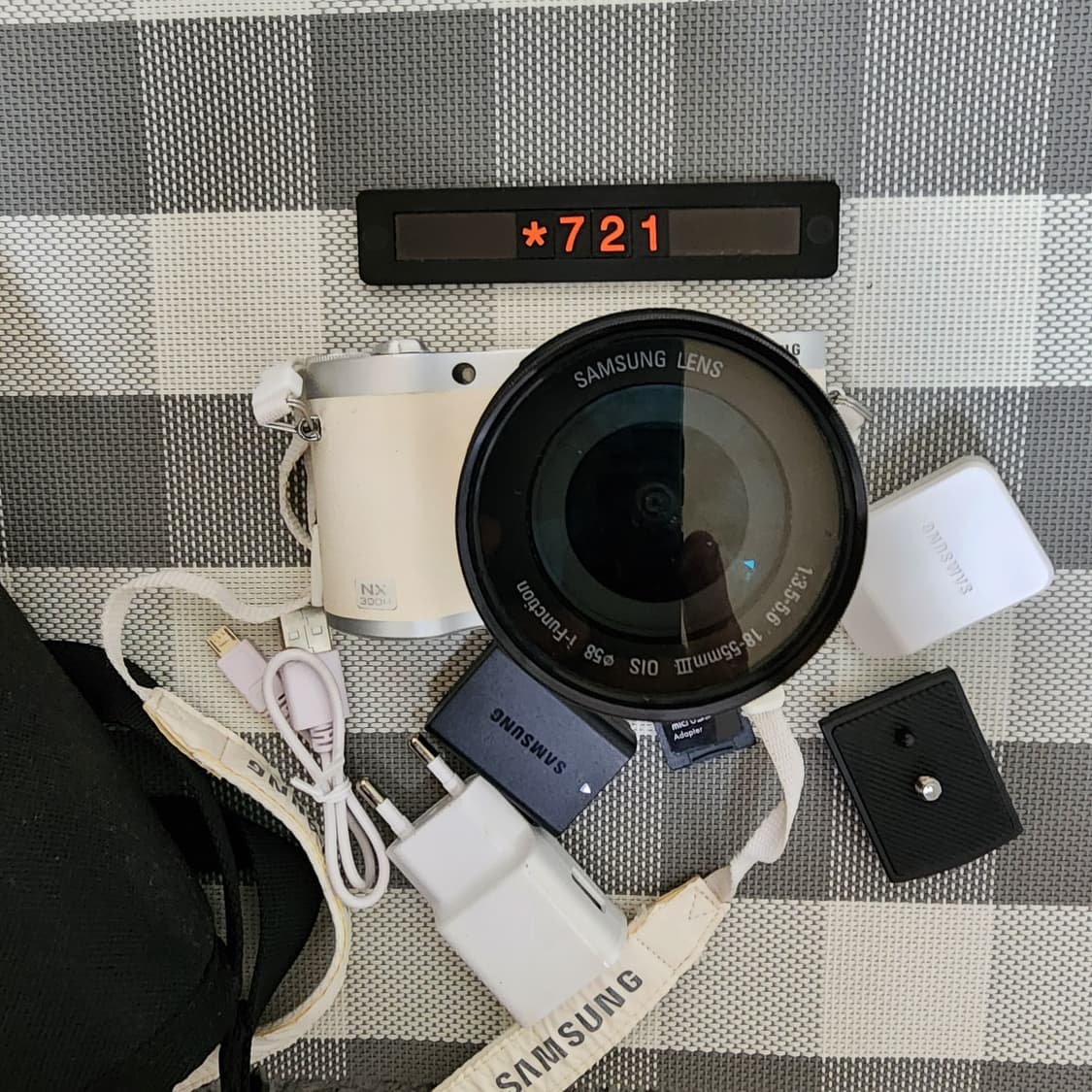 삼성 NX 300M 디지털카메라 화이트바디 가방세트 상품이미지1