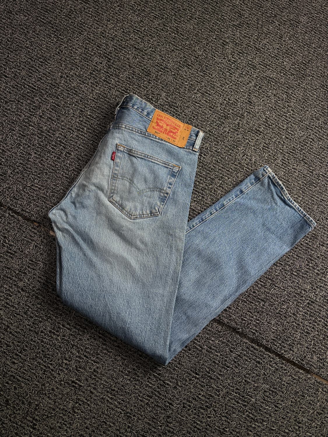 리바이스 501 오리지널 레귤로 데님 팬츠 2168 상품이미지1