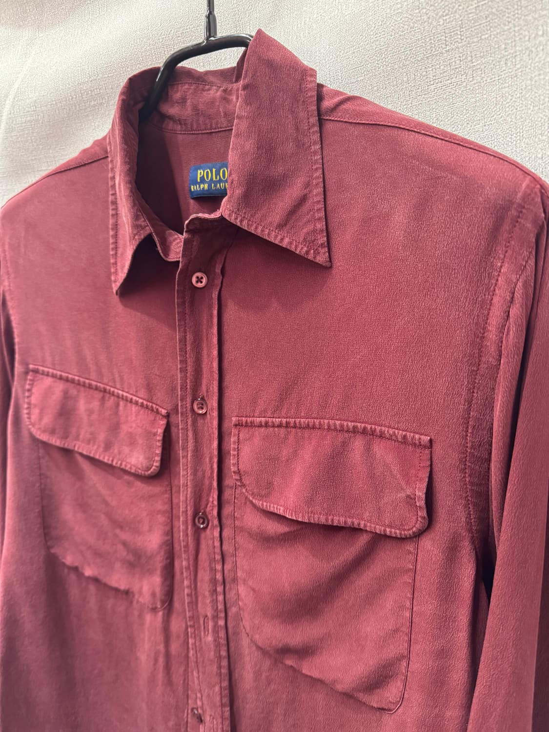 폴로랄프로렌 실크100% 워크셔츠 2(S) 상품이미지2