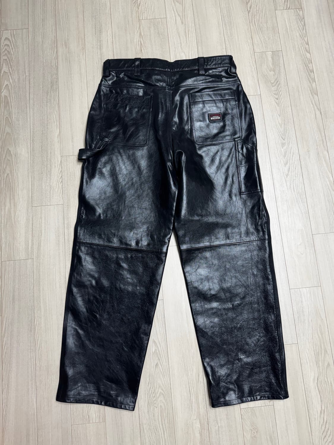 스투시 레더 카펜터 팬츠 32 상품이미지5