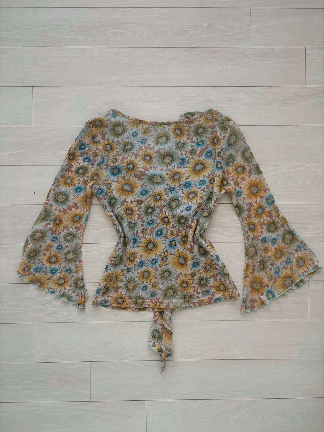 오리엔탈 글리터 블라우스 상품이미지3