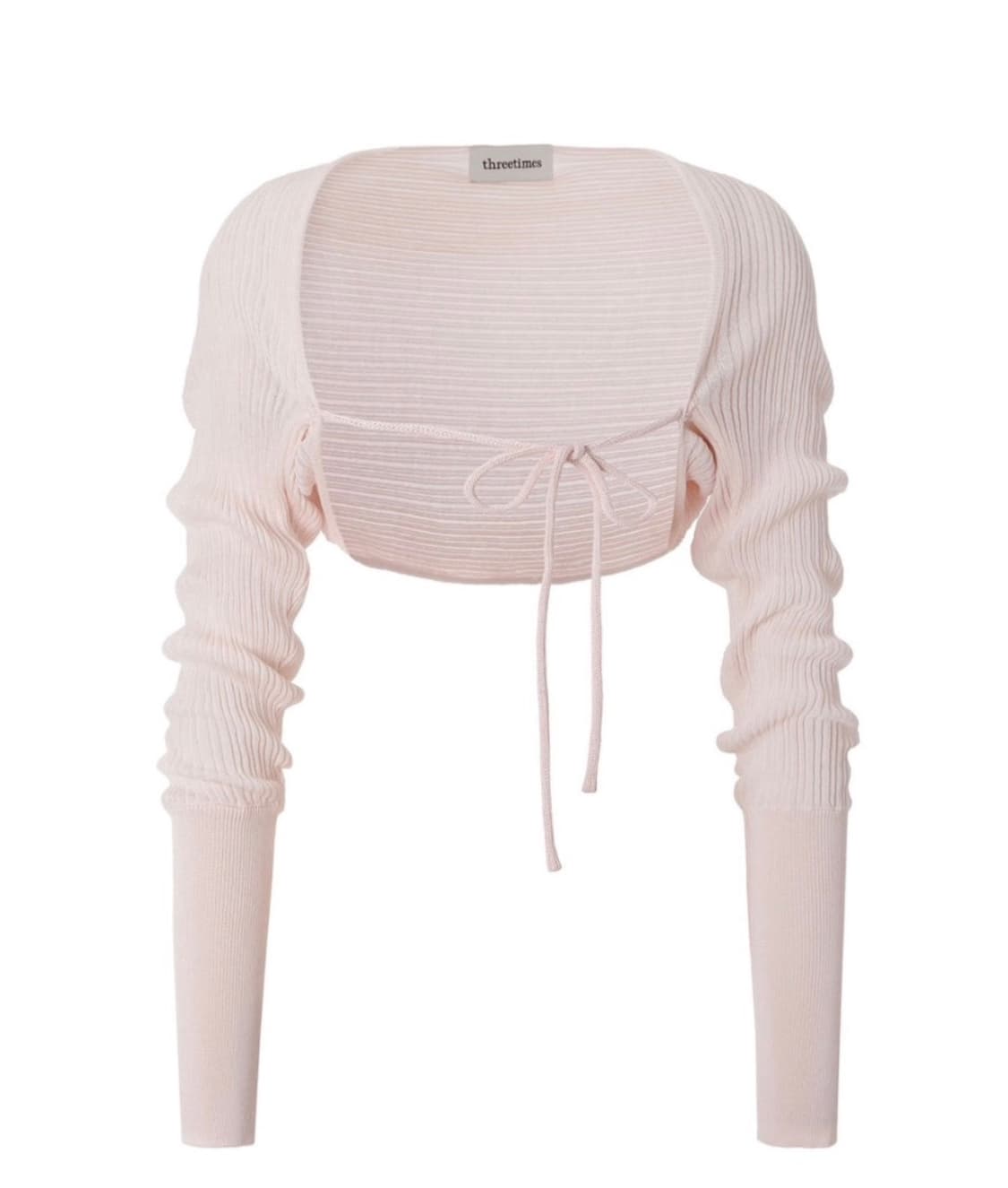 쓰리타임즈 릿 볼레로 핑크 구해요 상품이미지1