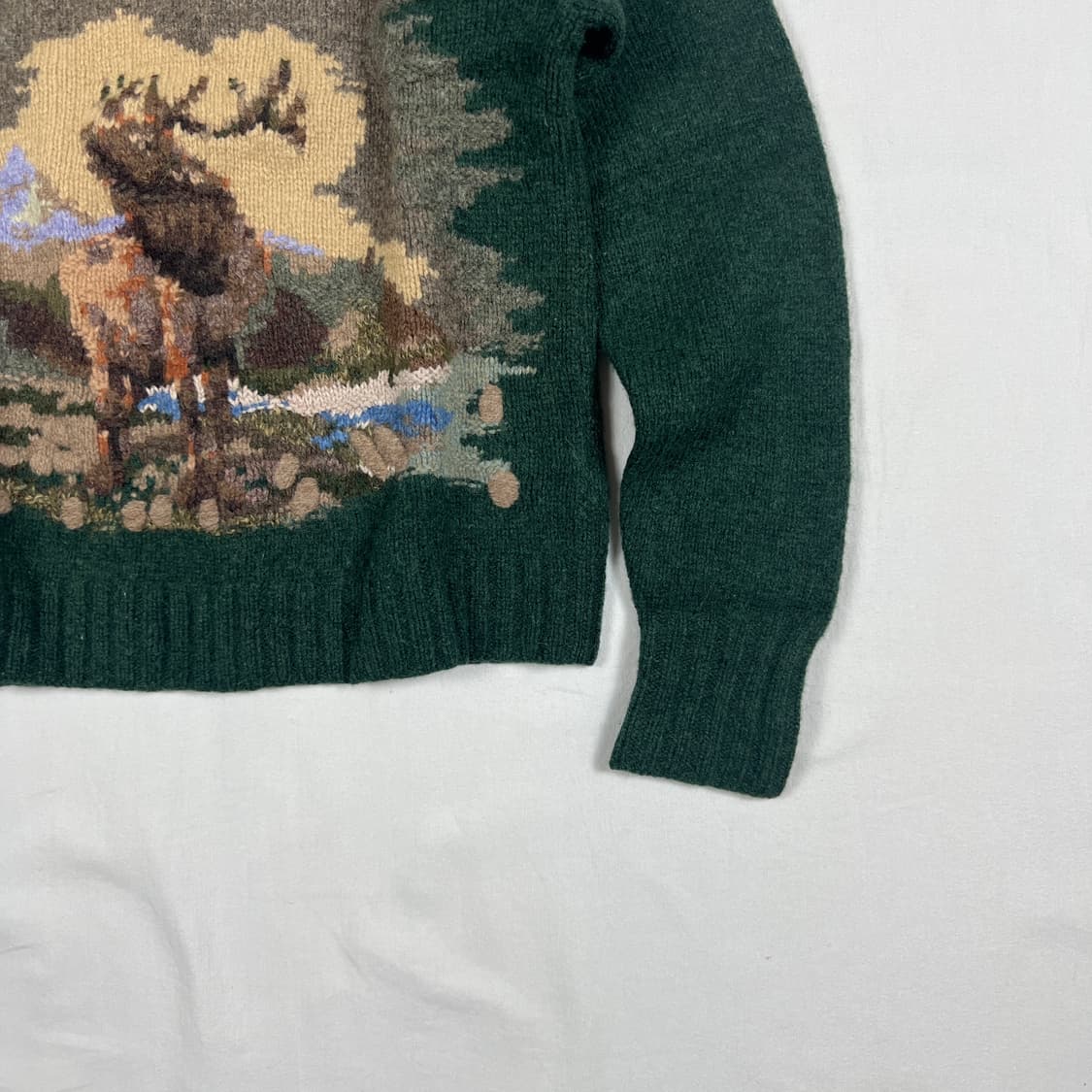 90‘s 폴로랄프로렌 키즈 스포츠맨 숄카라 니트 스웨터 상품이미지3