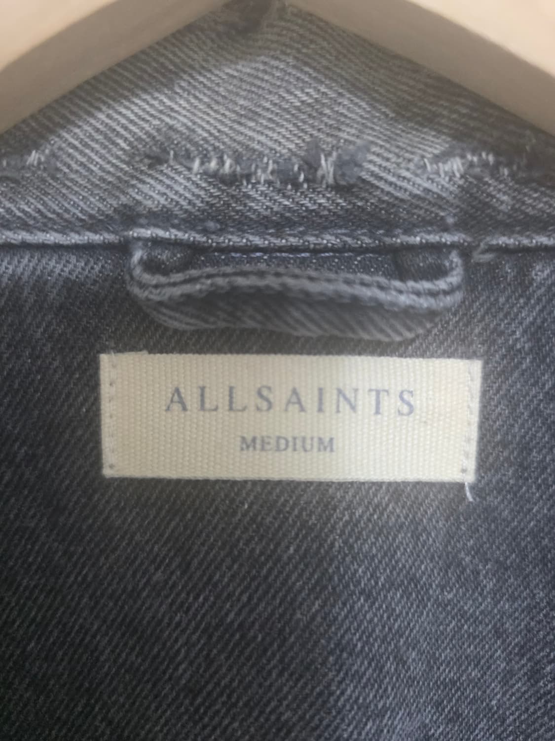 ALLSAINTS 올세인츠 그레이 워싱 데님자켓 M 빈티지 상품이미지2