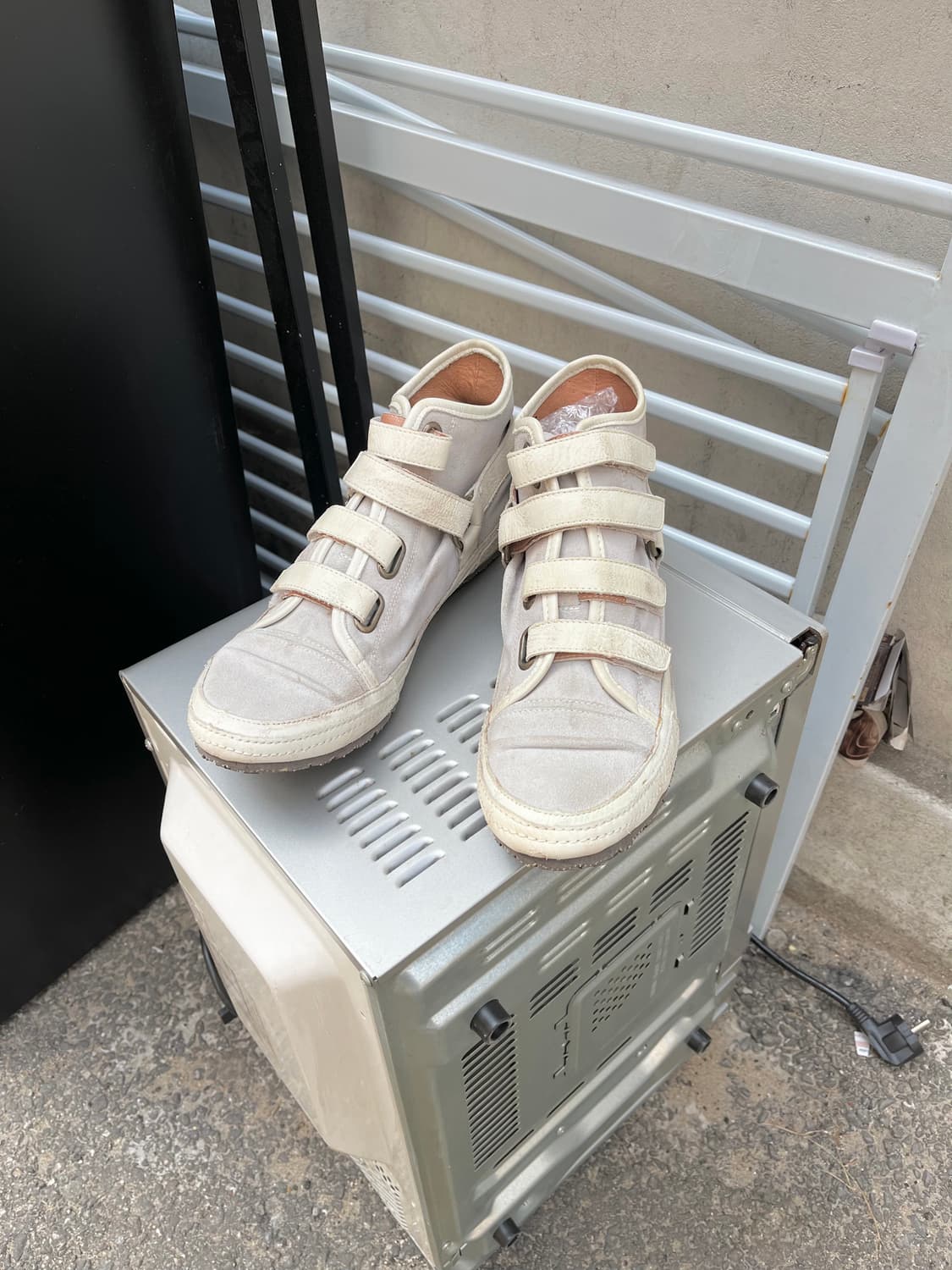 훕데두 00s 그런지 레더 스트랩 슈즈 상품이미지6