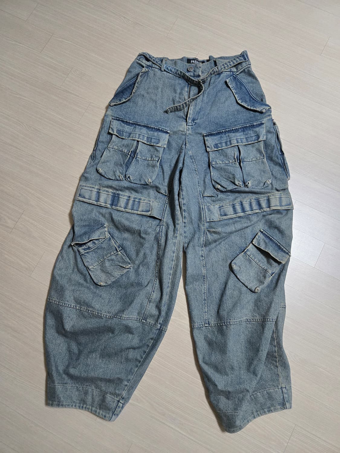 아워파스 030 데님 벌룬팬츠 상품이미지1